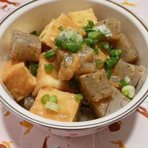 あーちゃん·͜· ♡の作ってみた!投稿(【厚揚げとこんにゃくのどて煮風】すぐでき!節約おつまみ副菜♬)