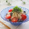 長芋と黒オリーブの塩そうめん