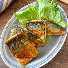 さばのカレー照り焼き