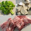 ご飯泥棒!【豚バラとキノコとピーマンのオイスターバター】の下準備