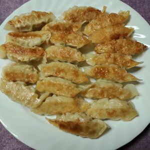 M＊Pの作ってみた!投稿(きのこたっぷり！ヘルシー焼き餃子☆お弁当にも◎)