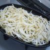 フライドガーリックで食べる鉄板ジュージューカルビ焼肉の工程3
