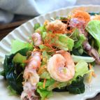 食べ応えあり！海鮮チョレギサラダ
