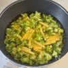 ブロッコリーと枝豆のマカロニスープの工程5