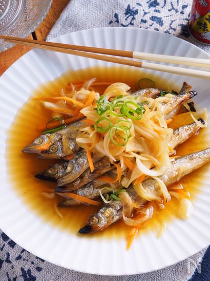 揚げずにさっぱり！『ししゃもの南蛮漬け』作り置き