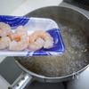 海老入り玉子焼きの和風あんかけの下準備
