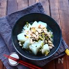 大根のそぼろ煮