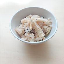 腸活☆旬の筍とひじきで栄養満点たけのこご飯