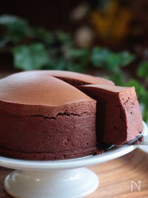 ふわシュワ「大人のチョコスフレチーズ」