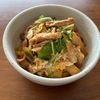 こむぎの作ってみた!投稿(卵ふんわり♪きつね丼)
