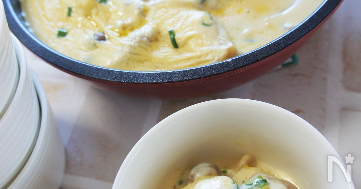 ガーリックで食欲up ホワイトチキン煮込み シュクメルリ風 By Juncocco レシピサイト Nadia ナディア プロの料理家のおいしいレシピ