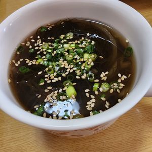 ナムディの作ってみた!投稿(さっぱりヘルシー！もずくスープ)