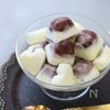 【製氷器で簡単!】練乳あずきミルクシャーベット
