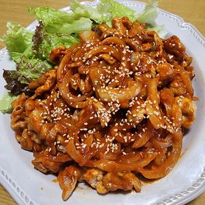 ナムディの作ってみた!投稿(豚こまで♪ヤンニョムポーク)