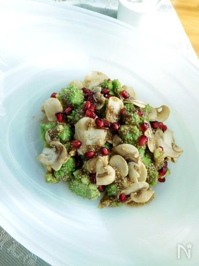 ロマネスコのジュレ風チアシードマリネ