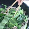 簡単！おいし～！小松菜と豚コマの濃厚白だし担々の工程3