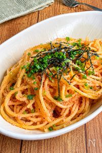 【和風明太子パスタ】休日ランチにおすすめ♪