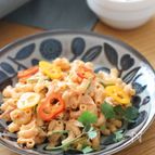 肉料理の副菜に＊絶対子供も喜ぶ♡ナポリタンマカロニサラダ
