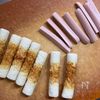 ソーセージちくわの磯辺揚げの工程1