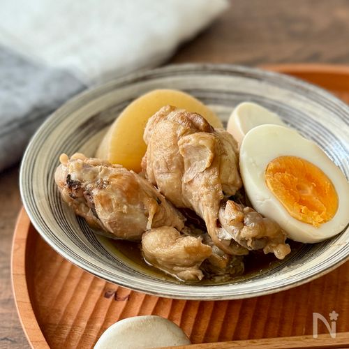 手羽元と大根のすっぱ煮(電気圧力鍋使用)