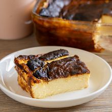 【バスクチーズケーキ】ボウル不要！混ぜて焼くだけ！