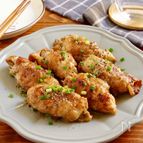 簡単味付け！舞茸のマヨポン肉巻き