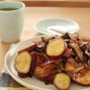 美味しく腸活◎さつまいもとしめじのバター焼き