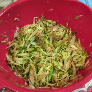 ぺあんこの作ってみた!投稿(みょうがときゅうりの梅しらす和え/和えるだけ！みょうがを山盛)