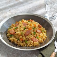 簡単なのにコクうま！和カレーピラフ