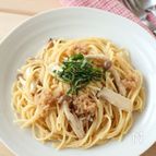 【たらこもどき】きのことアマランサスの明太子風パスタ