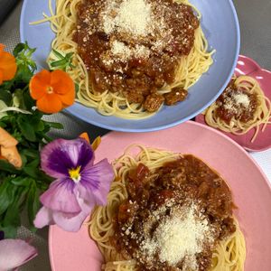 そら・ゆずの作ってみた!投稿(豚ひき肉でもコクありの秘密＊みんな大好き【濃厚ミートソース】)