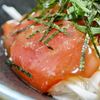 シャキシャキ食感のマグロの漬け山かけの工程5