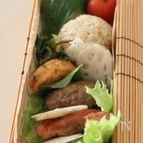 生姜風味のふんわり白身魚揚げ紫蘇巻き