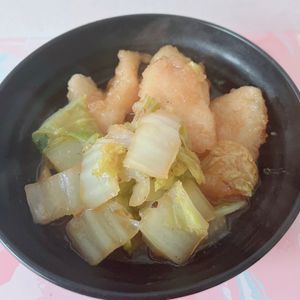 あーちゃん·͜· ♡の作ってみた!投稿(優しい味にほっこり！たらと白菜の旨だししょうが煮)