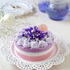苺とブルーベリーのヨーグルトムースケーキ