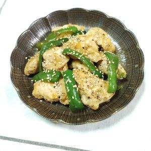 M＊Pの作ってみた!投稿(鶏とピーマンのコチュジャン炒め♩焼くだけ簡単！白米泥棒おかず)