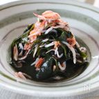 わかめと桜えびの和え物