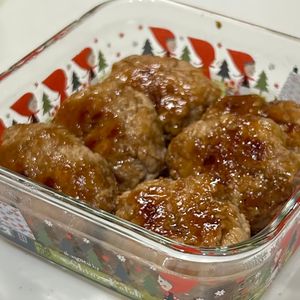 Belleの作ってみた!投稿(豚こまもちもちバーグ【作りおき】)