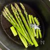 蒸しいためで超絶美味しい♪アスパラガスの生ハム巻きの工程1