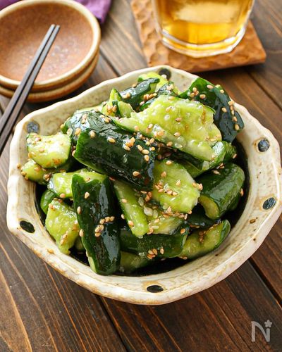 【5分で作れる♪】「たたききゅうりのしみうま副菜3選」和えるだけ&包丁いらず|編集部おすすめレシピ