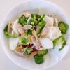 レンジで1発で簡単!ナポリタンうどんの工程2