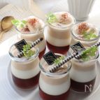 簡単3層♡カフェオレゼリー