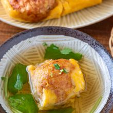 明石焼き風【だし巻きたこ焼き】うどんスープとレンジで簡単！