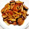 よっこの作ってみた!投稿(さっと煮込むだけ！チキンとズッキーニのデミグラス煮込み)