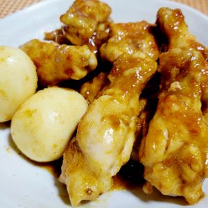 ヴェルの作ってみた!投稿(悶絶級の照りうま！【手羽元の甘辛だれ煮】)