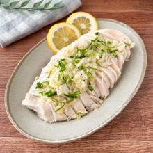 【ねぎ塩とりハム】レンジで簡単調理！火を使わない