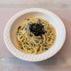 𝔂𝓾𝓶𝓲🍓の作ってみた!投稿(混ぜるだけで絶品！海苔まみれクリームパスタ)