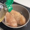 【うまそうめん】レンジささみで簡単!つるっと満足そうめんの工程1
