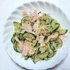 ふうかの作ってみた!投稿(もやしときゅうり《旨塩レモン♡ペッパーサラダ》)