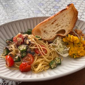 1062894の作ってみた!投稿(オイルサーディンとトマトのパスタ。)